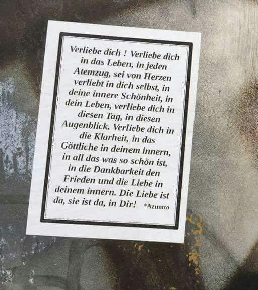 Herzflüsterei, Wochenflüstern vom 13. bis 19.08.2018