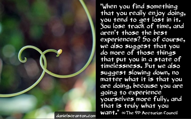 Daniel Scranton, ∞ „Mach langsam und genieße“ ∞ 17.04.2019