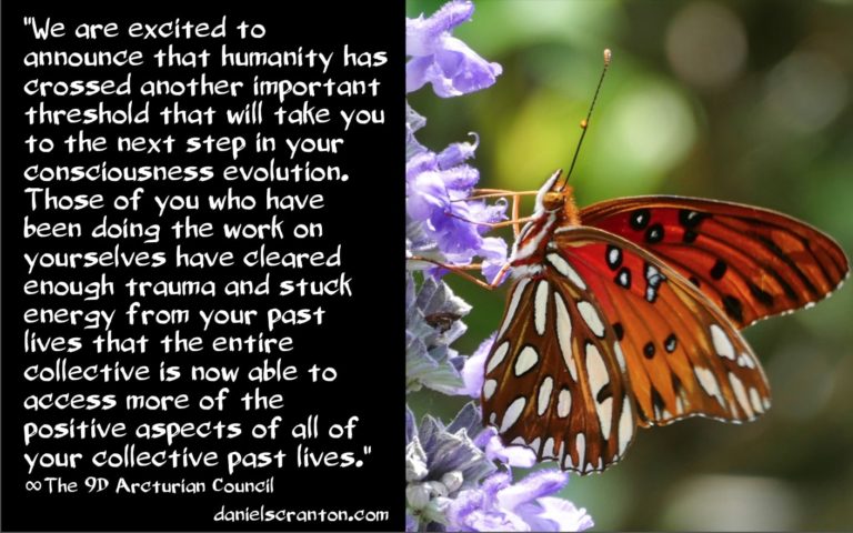 Daniel Scranton, ∞ „Auf deine vergangenen POSITIVEN LEBEN zurückgreifen“ ∞ 29.04.2019