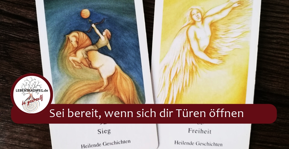 Sirut Sabine Haller:  „Sei bereit, wenn sich dir Türen öffnen!“, ab 26.05.2019