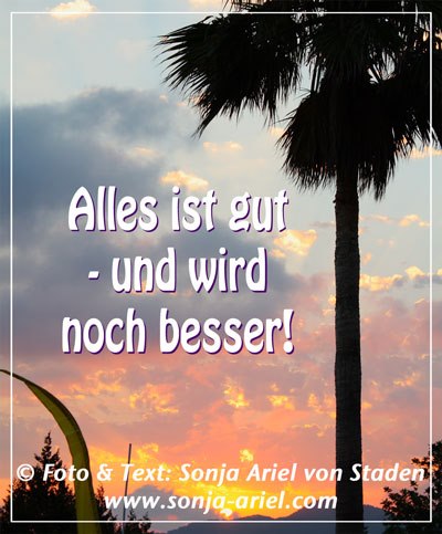 Sonja Ariel von Staden … über die irdisch, kosmische Achterbahn