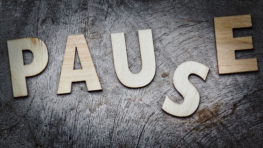Heute ist Blogpause … 24 Stunden oder einen ganzen Tag lang .-)