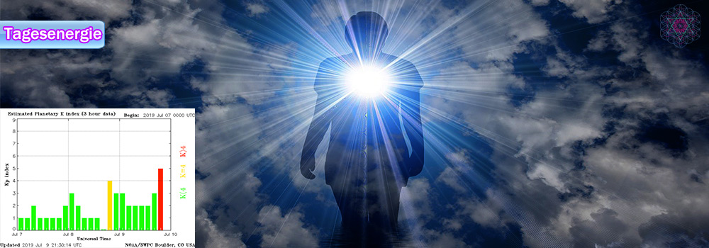 Allesistenergie, Tagesenergie am 10. Juli 2019 (Stärkere Sonnenimpulse & Weitere Resonanzfrequenz Anomalien)