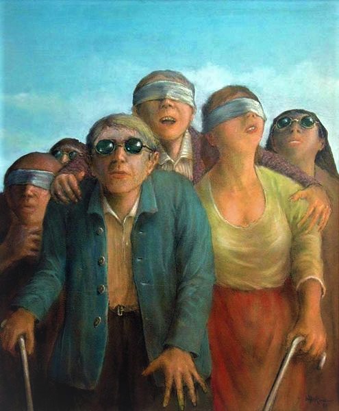 Elena Zianchuk: „Wenn ein Blinder andere Blinde führt, so werden alle in eine Grube fallen…“