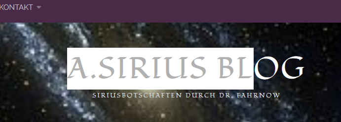 Albrecht Sirius Blog: „Die Presswehen unserer Neugeburt haben eingesetzt“ – von Dr. Ilse Maria Fahrnow, 4/8/19