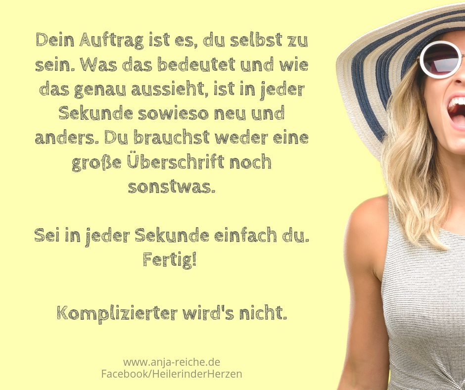 Anja Reiche: „Ich sage, ich bin, ich habe, ich tue … komplizierter wird’s nicht.“