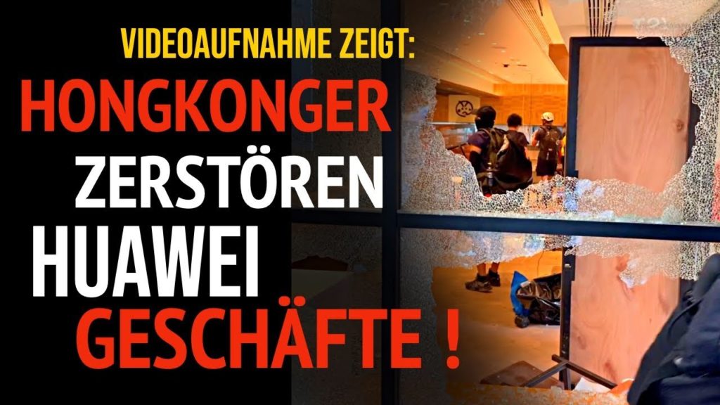 Hongkonger ZERSTÖREN HUAWEI GESCHÄFTE! 5G Technologie-Weltausrüster