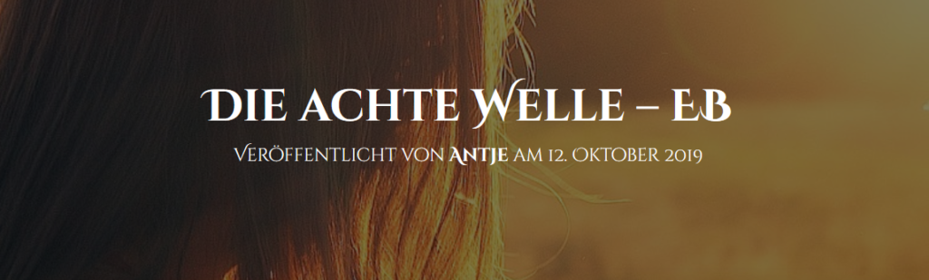 Antje Lindenblatt: „Die achte Welle – EB“