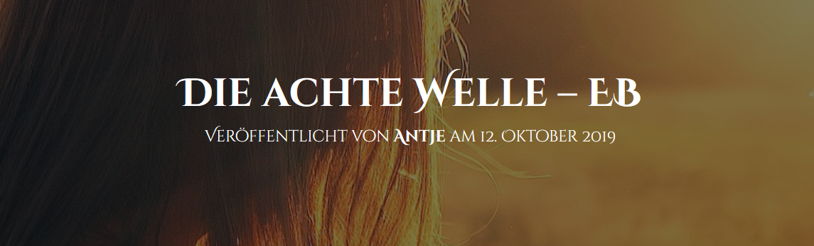 Antje Lindenblatt: „Die achte Welle – EB“
