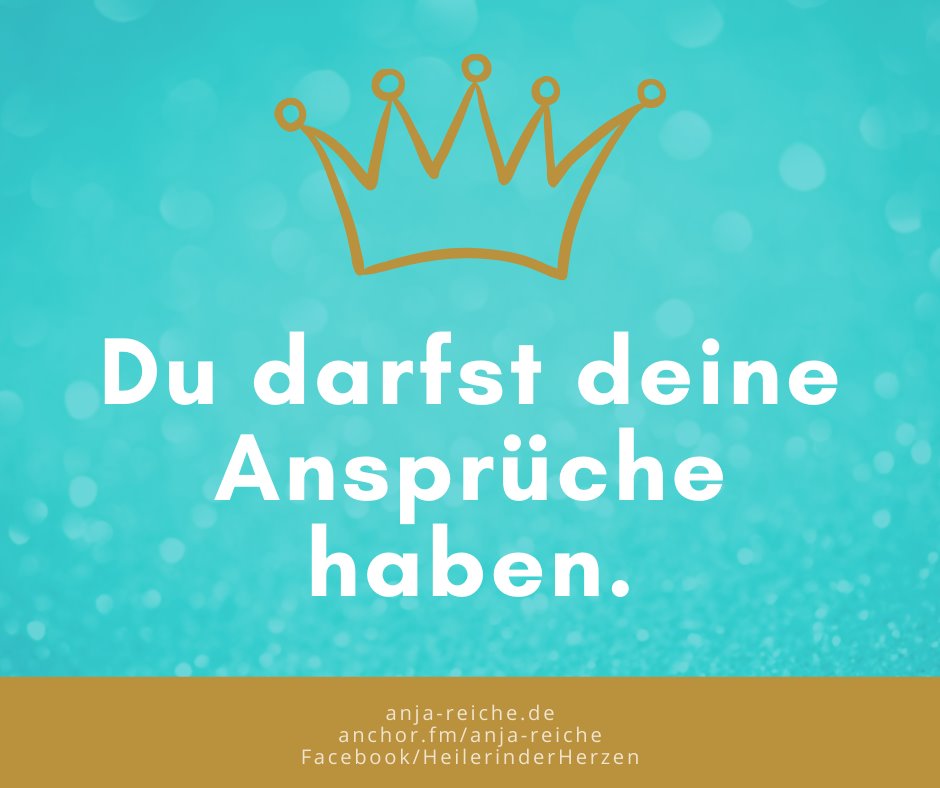 Anja Reiche: „Du darfst deine Ansprüche haben!“, 18.11.19