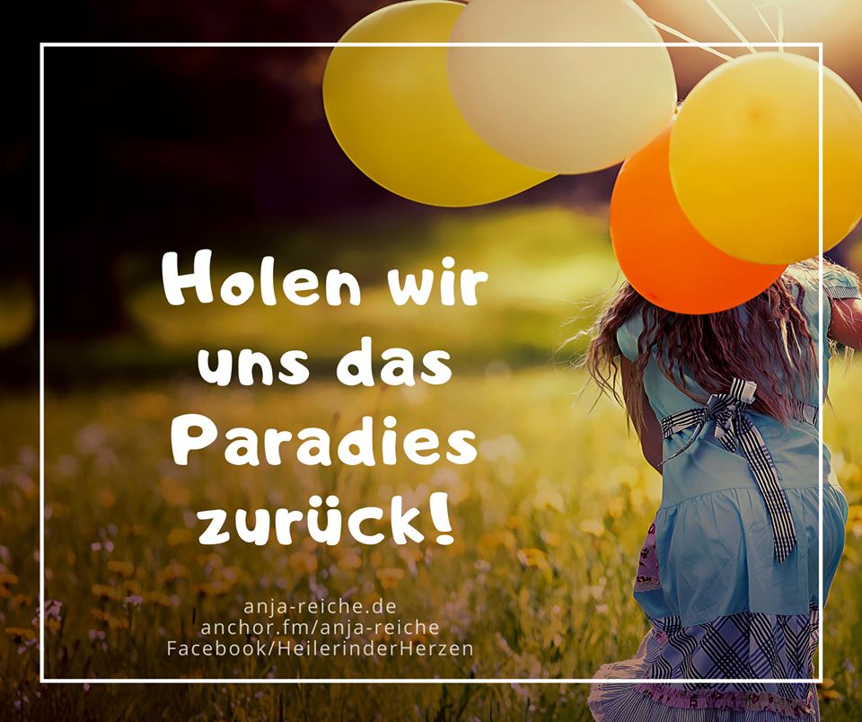 Anja Reiche: „Wir wurden aus dem Paradies vertrieben!“, 7/12/19