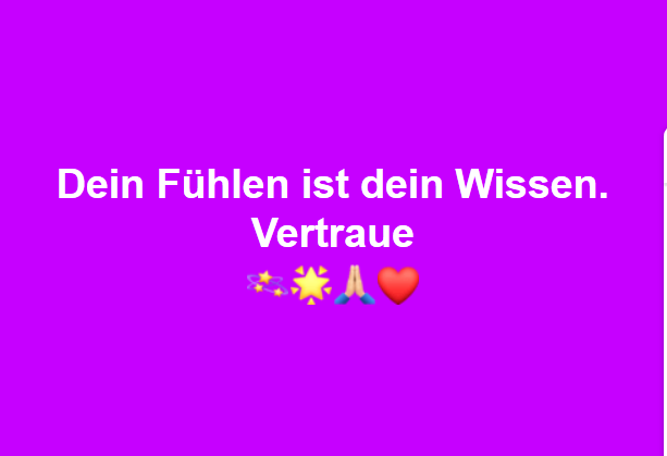 Elisabeth Westhoff: „Dein Fühlen ist dein Wissen. Vertraue.“