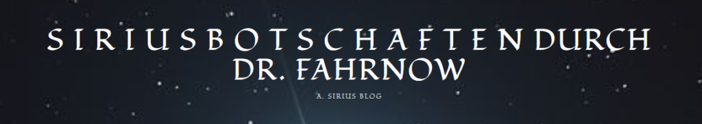 Sirius-Botschaft am 15.05.20 – Planspiel Neue Erde
