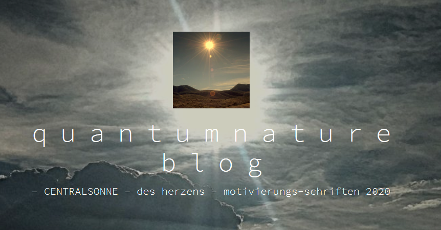 quantumnatureblog, 2 0 2 0 ist ; erkenne dich selbst