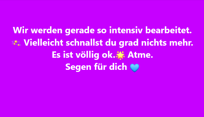 Elisabeth Westhoff, Vielleicht schnallst du gar nichts mehr