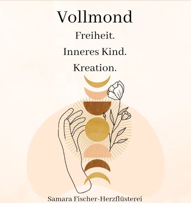 Herzflüsterei ✨27.2.-Vollmond✨(& Einladung zum Frühjahrsputz in den Chakren)