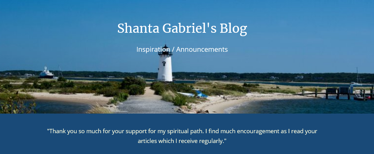 Shanta Gabriel: Eine Zeit erweiterten Lichts