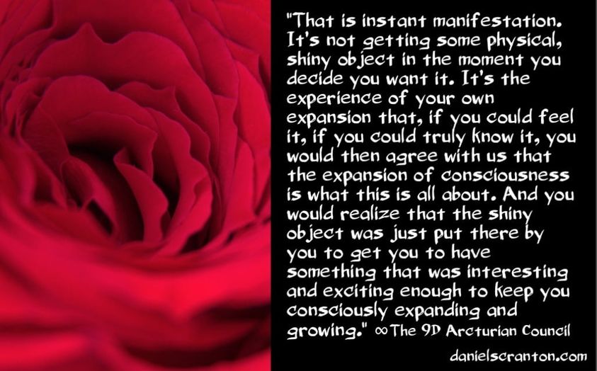 „Das ist sofortige Manifestation“, Daniel Scranton