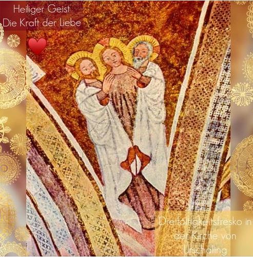 Möge der Heilige Geist Gestalt annehmen. Frohes Pfingstfest