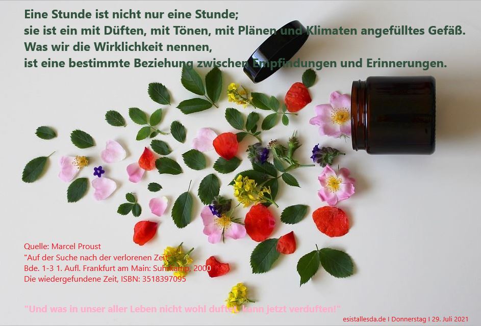 Es Ist Alles Da ... Danke, liebe Gunda, für deine Wertschätzung!