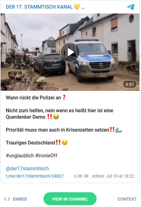 Wir konnten, wir wollten, aber wir durften nicht HELFEN … Feuerwehr im Katastrophengebiet