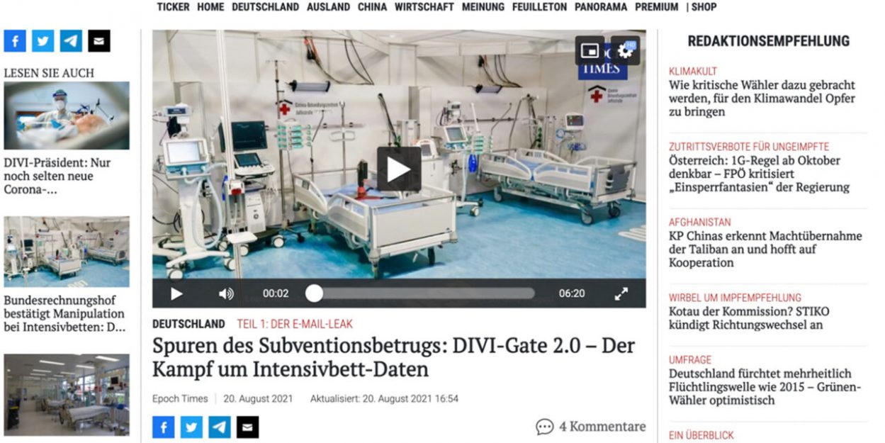 Der Kampf um Intensivbetten-Daten