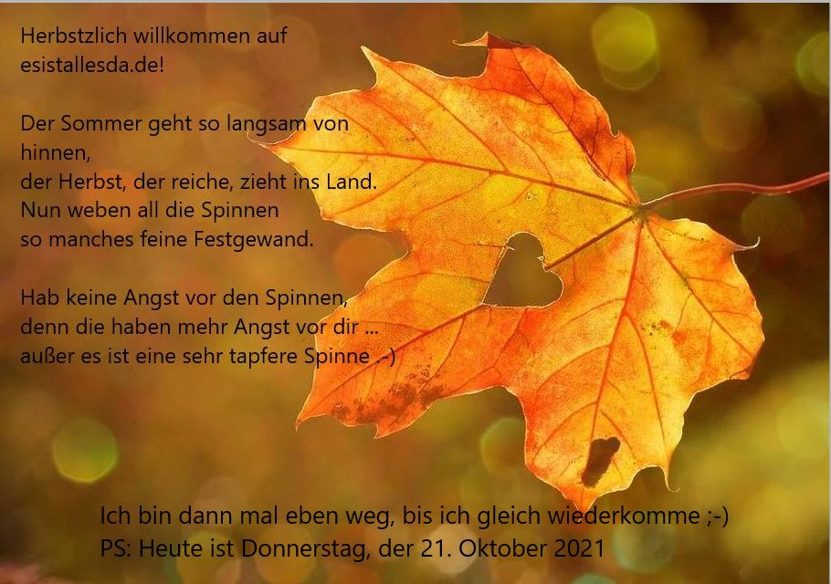 Es Ist Alles Da ...