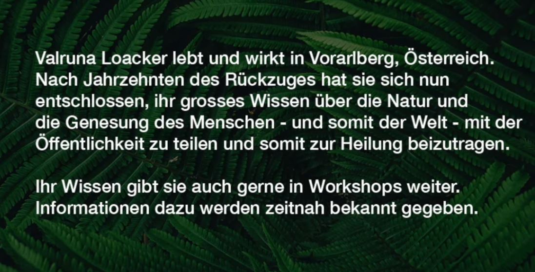 Valruna Loacker: Angst war das Mittel des Gehorsams