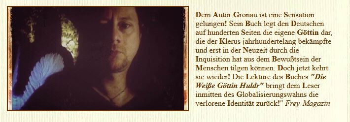 Die Weiße Göttin Huldr, von Alexander Gronau