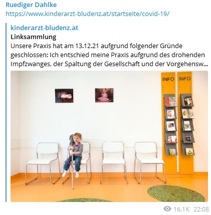 Rüdiger Dahlke zu Impfungen bei Kindern