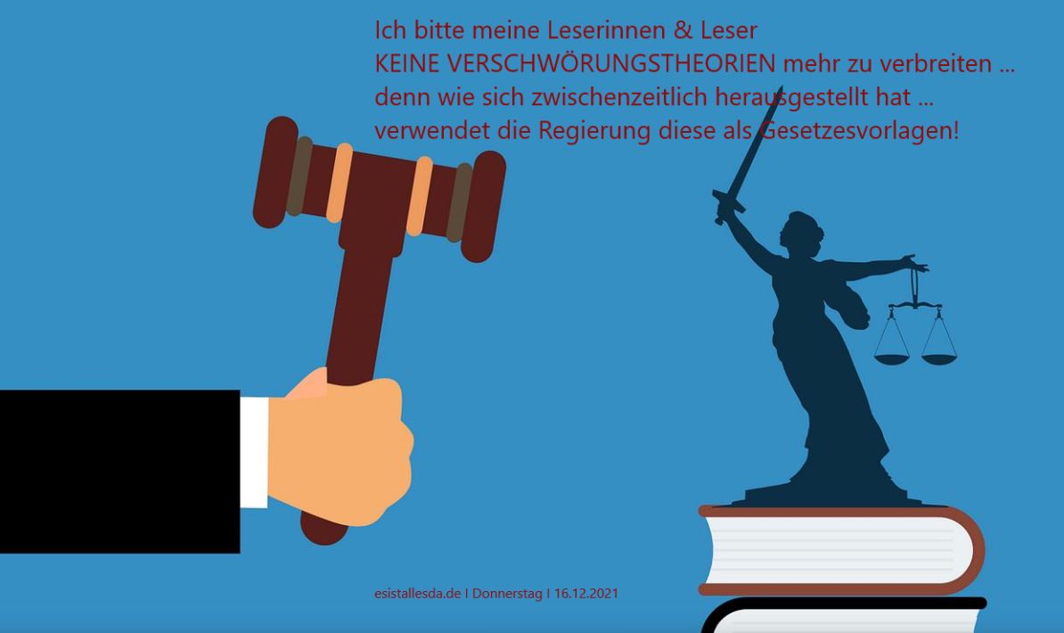 So eine hahnebüchene Verschwörungstheorie ;-)