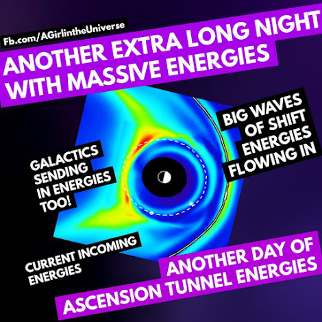 Ein weiterer Tag und eine weitere Ncht dieser Aufstiegs-Tunnel-Energien. Seid ihr bereit für eine/n dritten Tag/Nacht? A Girl in the Universe