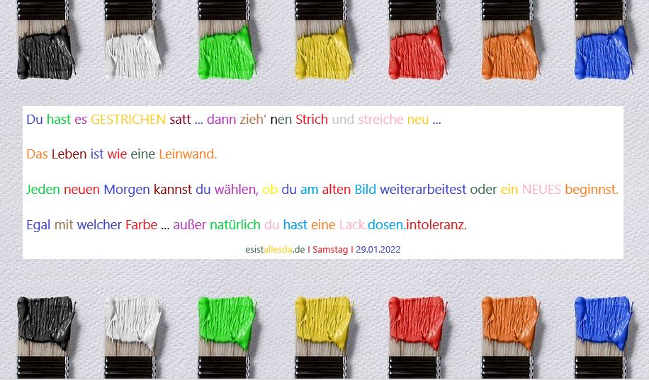 Es Ist Alles Da ...