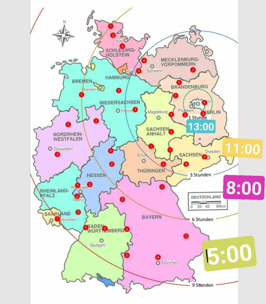 Deutschland macht sich auf den Weg – Berlin – wir kommen (Konvoi.Informationen)
