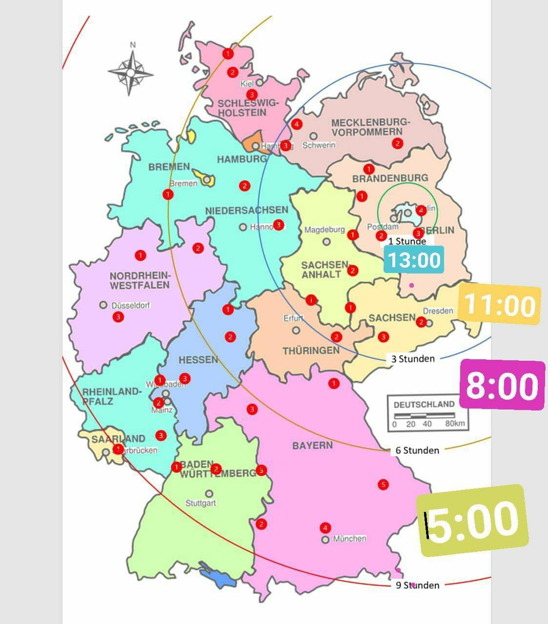 Deutschland macht sich auf den Weg – Berlin – wir kommen (Konvoi.Informationen)