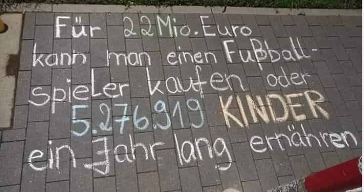 Alles rund? Fussball und der Hungerbauch