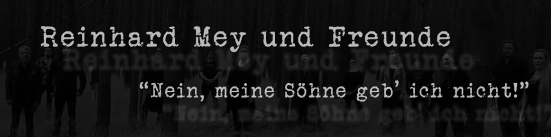 Reinhard Mey: NEIN, meine Söhne UND Töchter gebe ich nicht