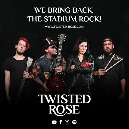 Hardrock from Germany; Let us change the world: Twisted Rose – Die Welt brennt (Offizielles Lyric Video)