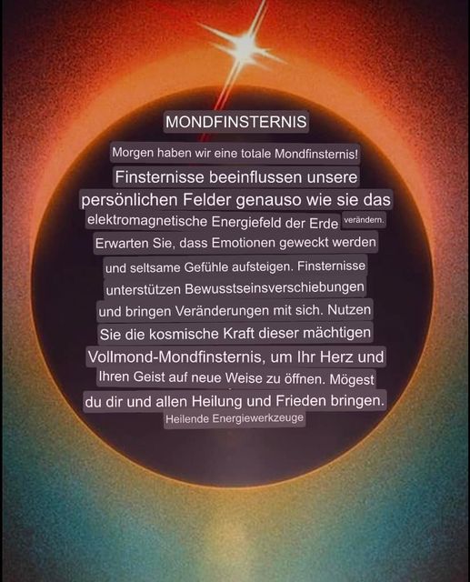 Allesistenergie: Mondfinsternis