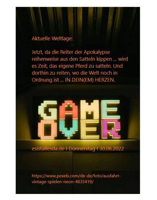 Und wieder geht es um den Sonnenblitz …