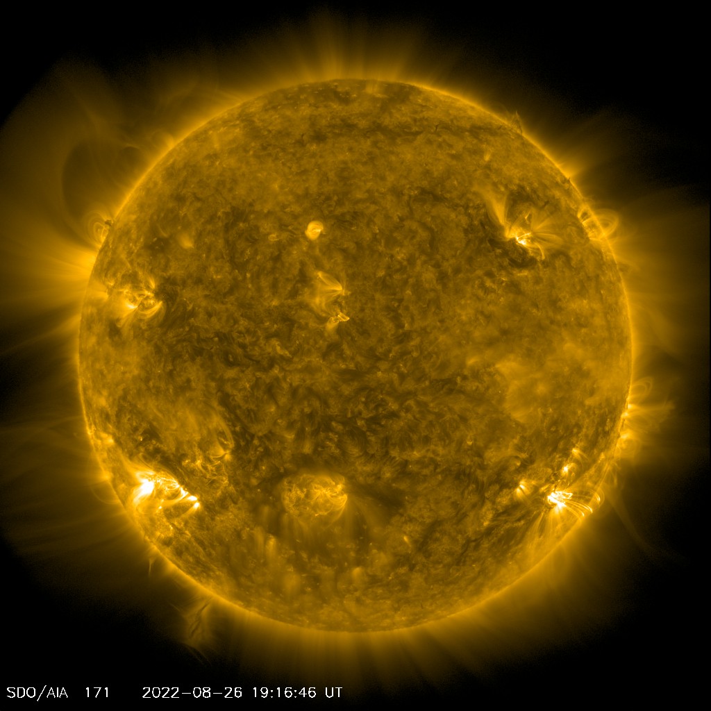 Aktuelle Sonnenaktivität: 27.08.2022