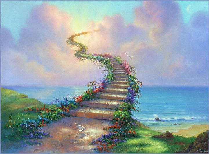Ramona Lappin: DIE TREPPE ZUM HIMMEL ERKLIMMEN / EMPOR SCHREITEN