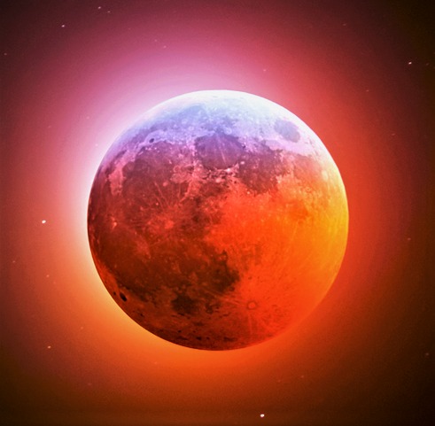 Soheila: Am Dienstag (08.11.) stehen Erde, Sonne und Mond in einer Linie und erzeugen eine Blutmondfinsternis