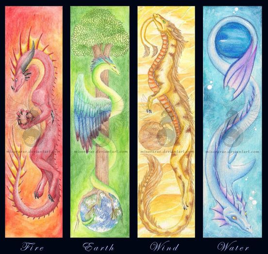 Ramona Lappin: Elementare & Kosmische Drachen.