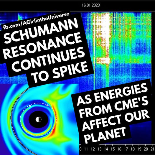 Sherri Smith/A Girl In The Universe: Die Schumann-Resonanz-Frequenz erhöht sich, wodurch die Energien stärker werden.