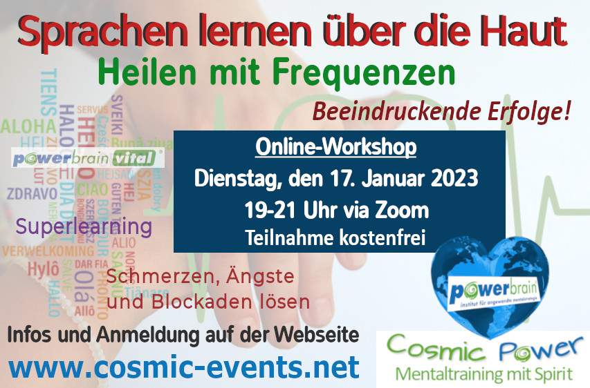 Online Workshop: Sprachen lernen über die Haut.