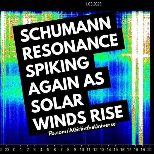 Sherri Smith/A Girl In The Universe: Die Schumann-Resonanz zeigt die Energien & das Geschehen des Tages