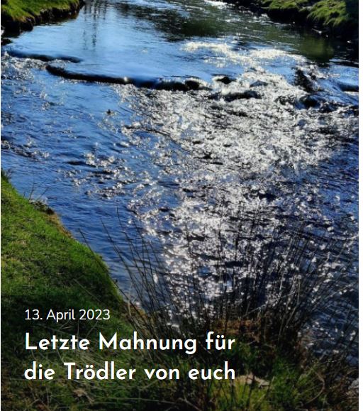 Margit Kaufmann: Letzte erINNERung an die Trödler