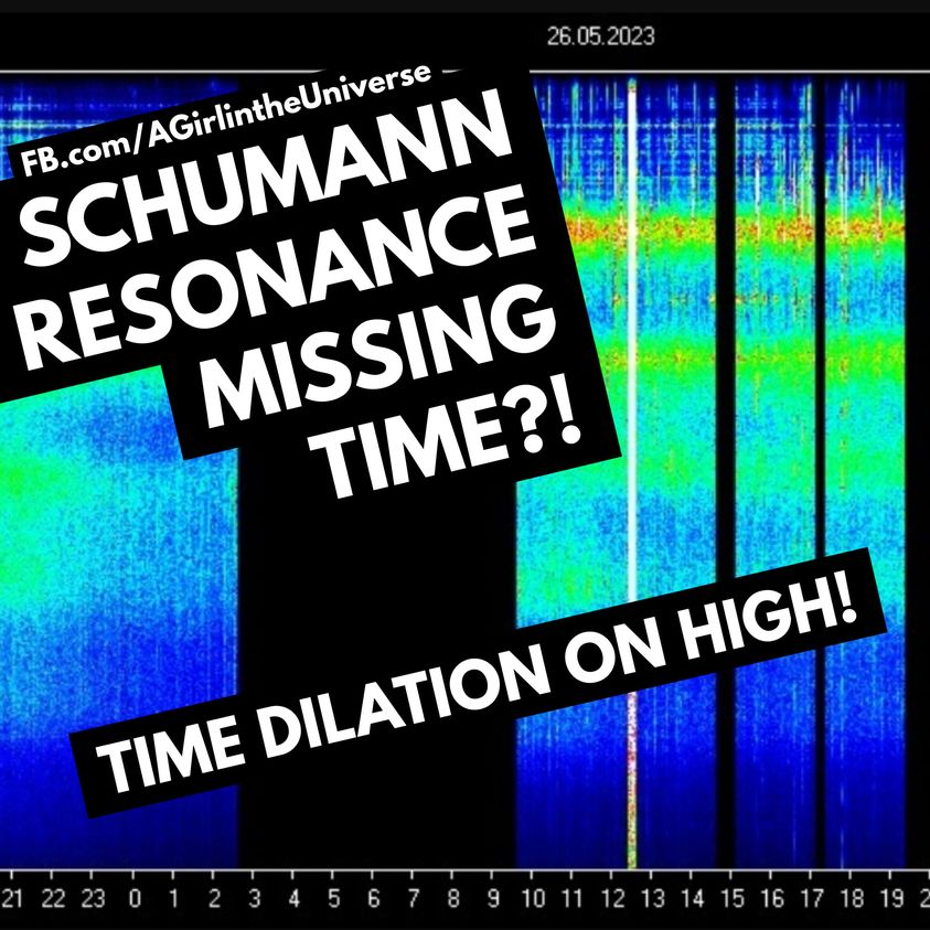 Schumann Resonanz – Auszeit I Schwarzer Balken. Spürst du, wie/dass die Zeit anders verläuft? Sherri Smith