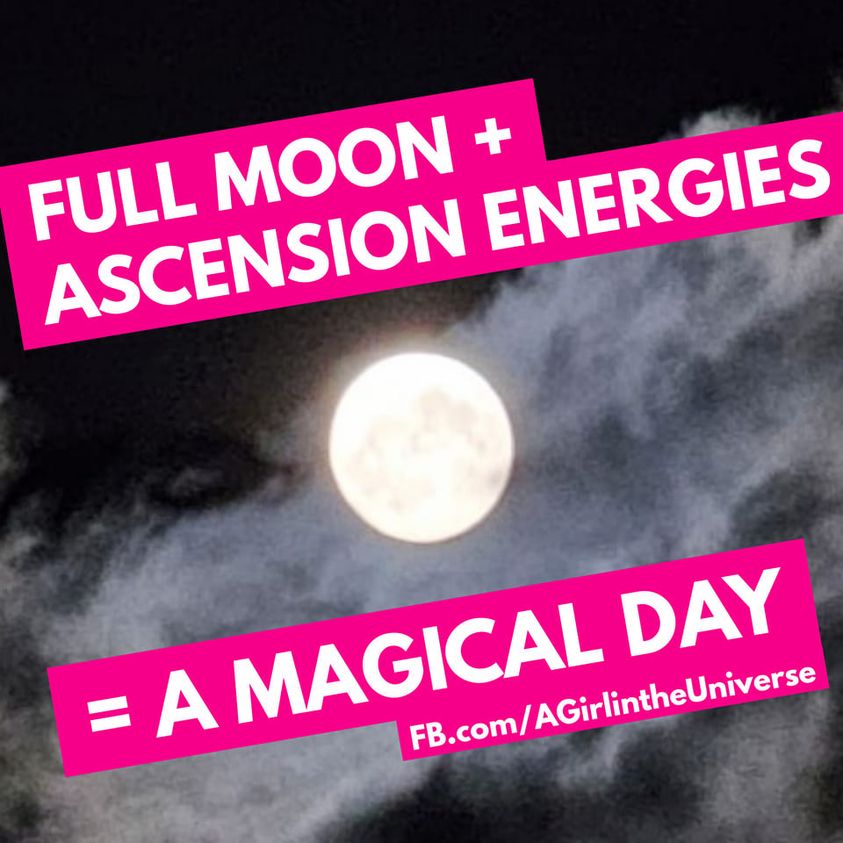 Der Vollmond und die Aufstiegsenergien sorg(t)en für einen äußerst magischen Tag. Sherri Smith